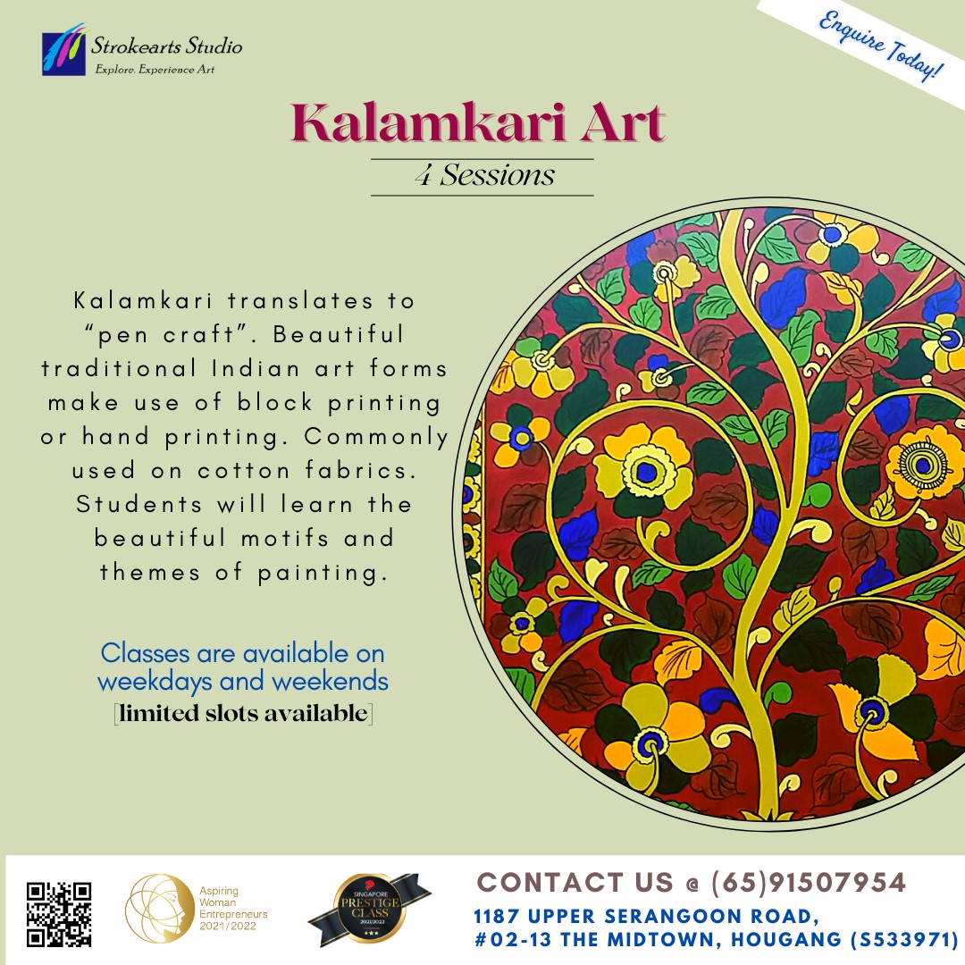 Kalamkari Folk Art Workshop Feb2022