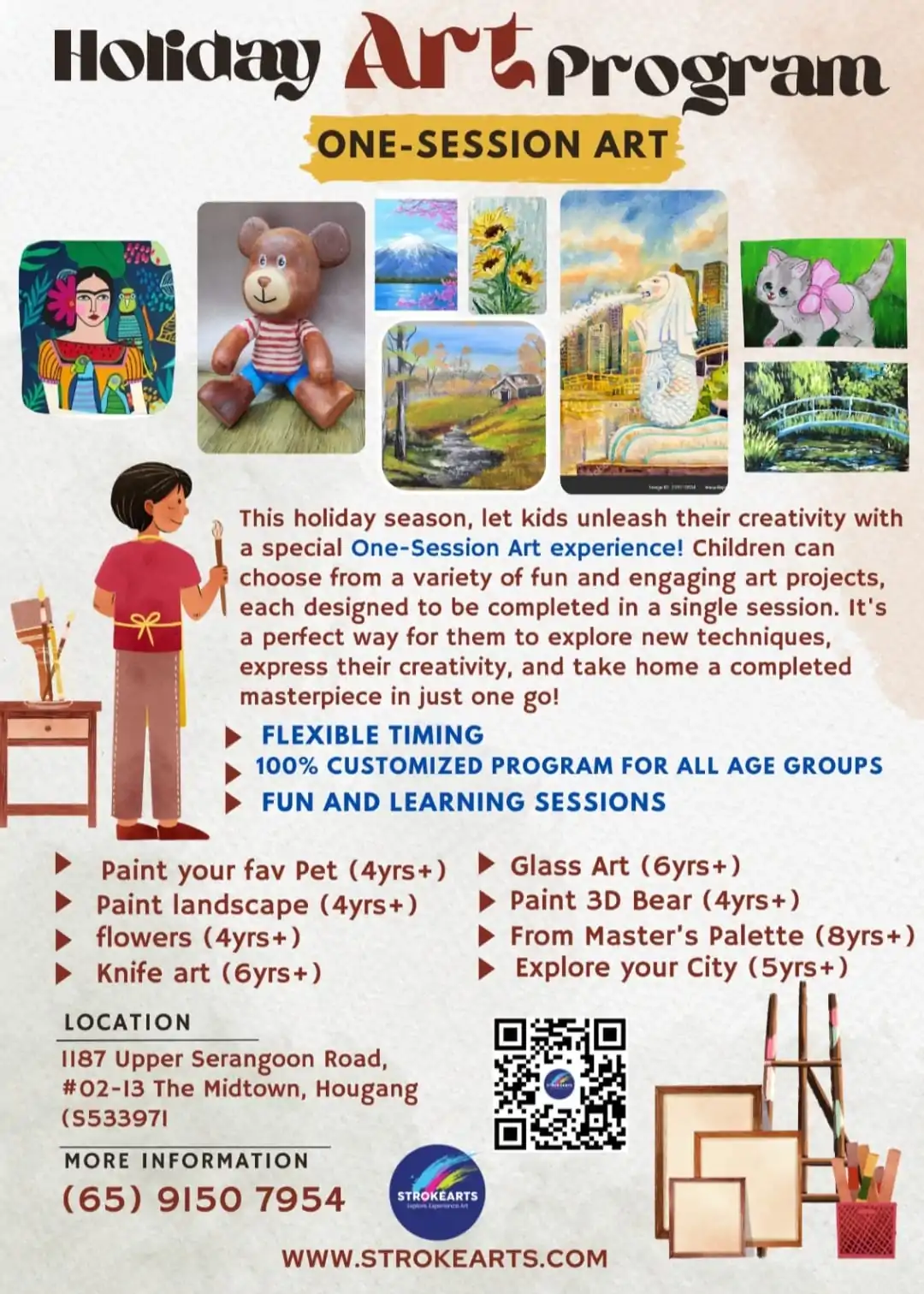 Holiday Art Program