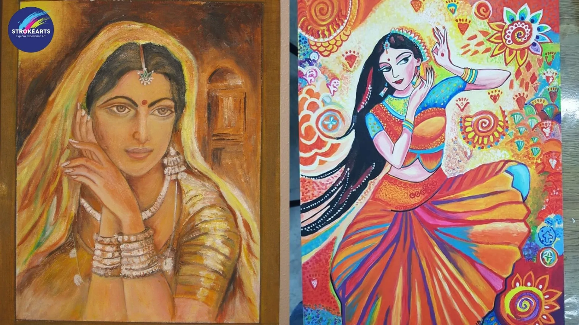 StrokeArts’ Indian Art Classes