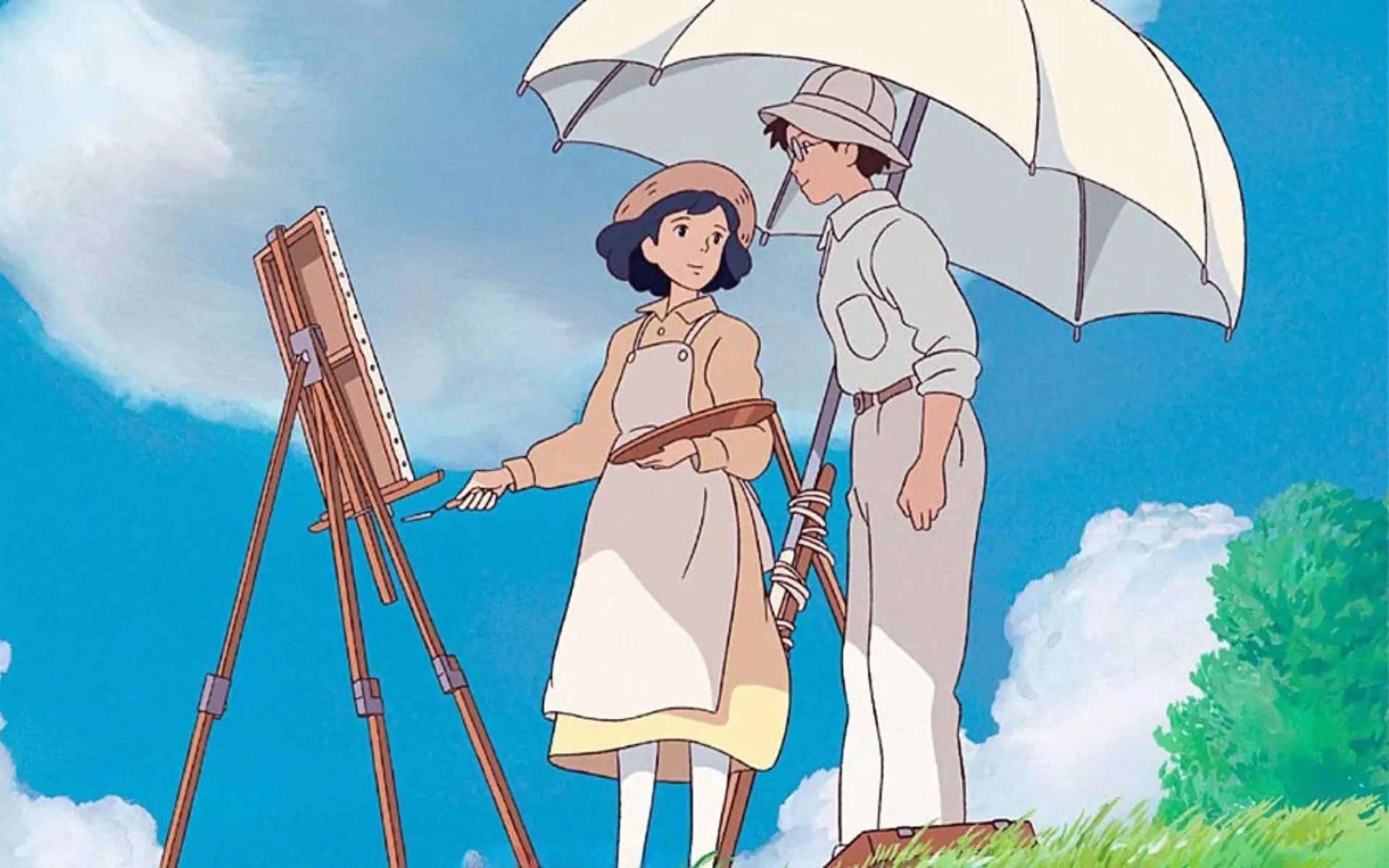 Ghibli Art Inspired Painting Without AI