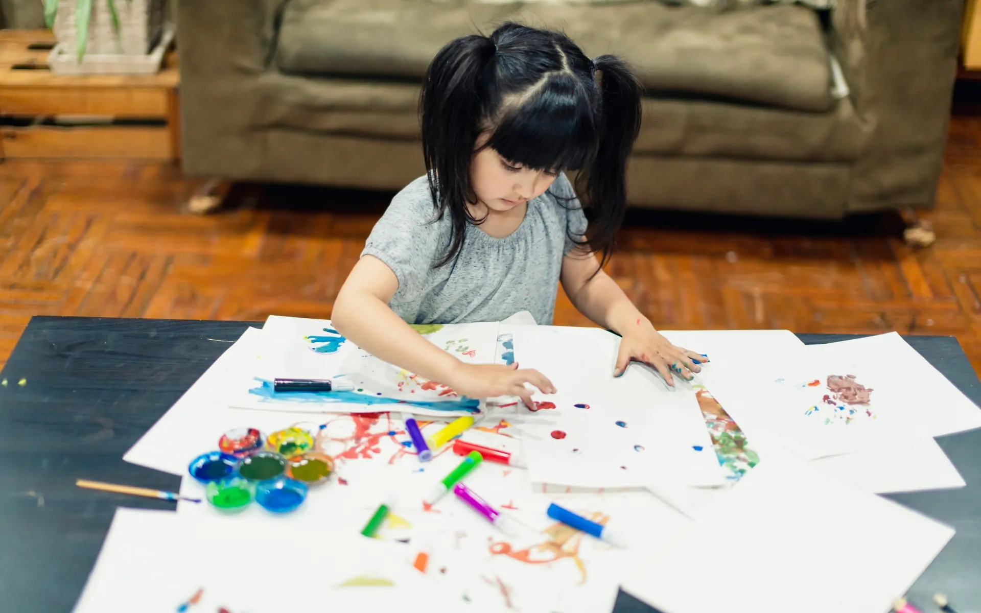 Creative Drawing Exercises for Children at Home