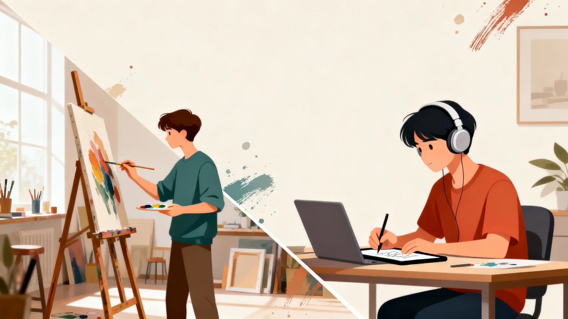 Online vs In-Studio Art Classes Which One Suits You Best